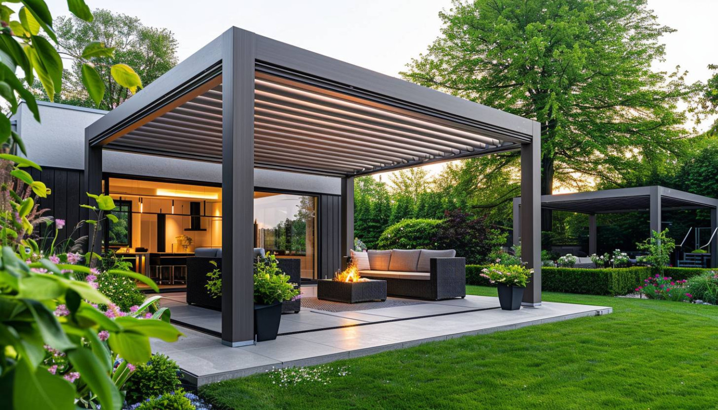 Les avantages des pergolas bioclimatiques et à toit fixe